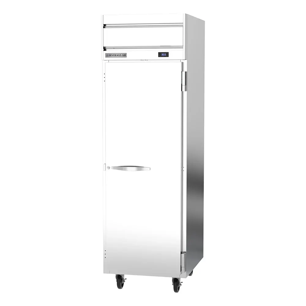 Beverage-Air HRPS1HC-1S 26" One Section Reach In Refrigerator, (1) Right Hinge Solid Door, 115v