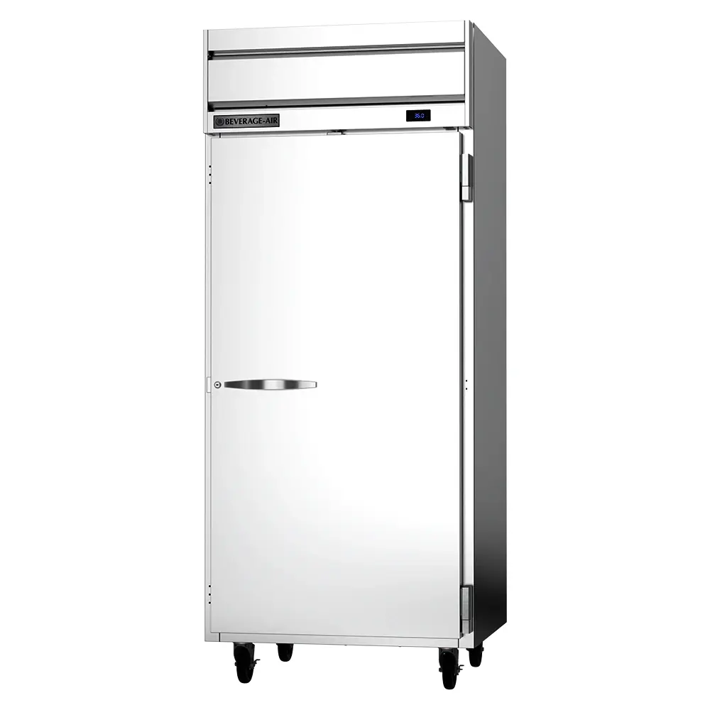 Beverage-Air HRP1WHC-1S 35" One Section Reach In Refrigerator, (1) Right Hinge Solid Door, 115v