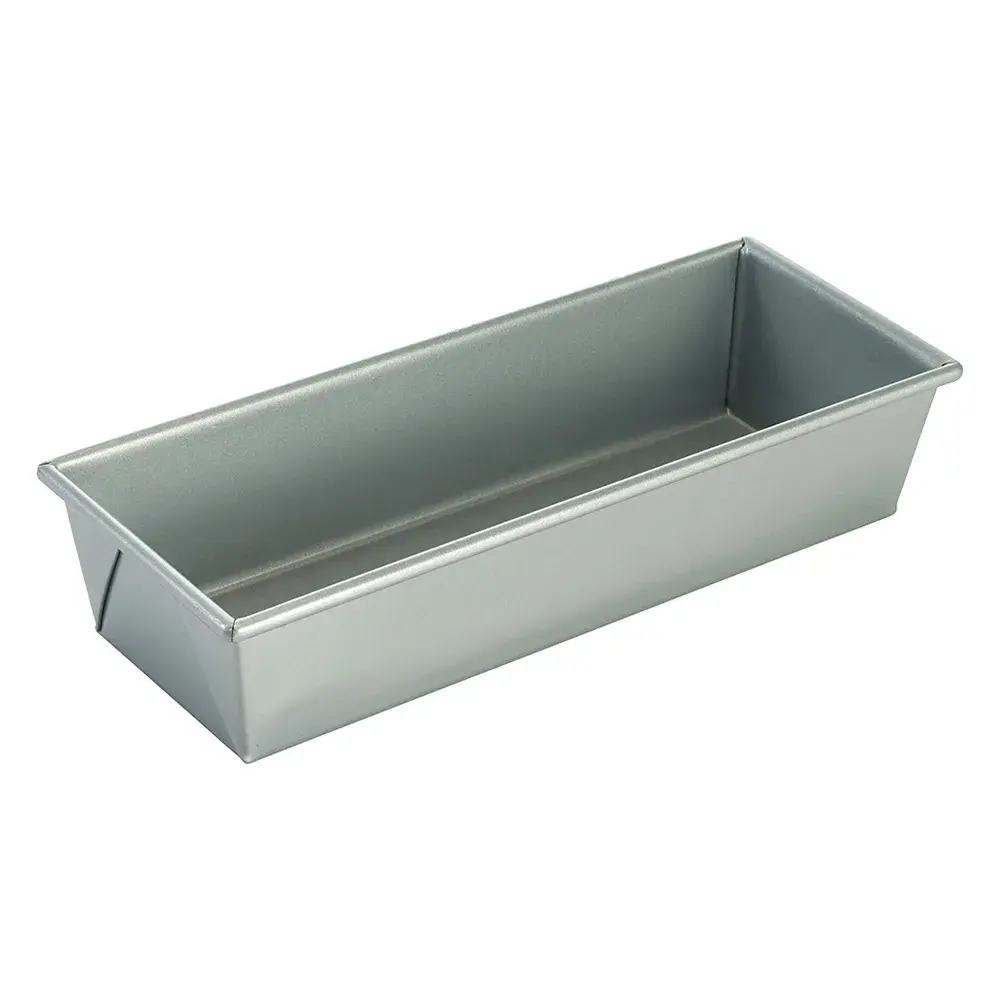 Winco HLP-124 1 1/2 lb Loaf Pan - 12 1/4"L x 4 1/2"W x 2 3/4"D, Aluminized Steel