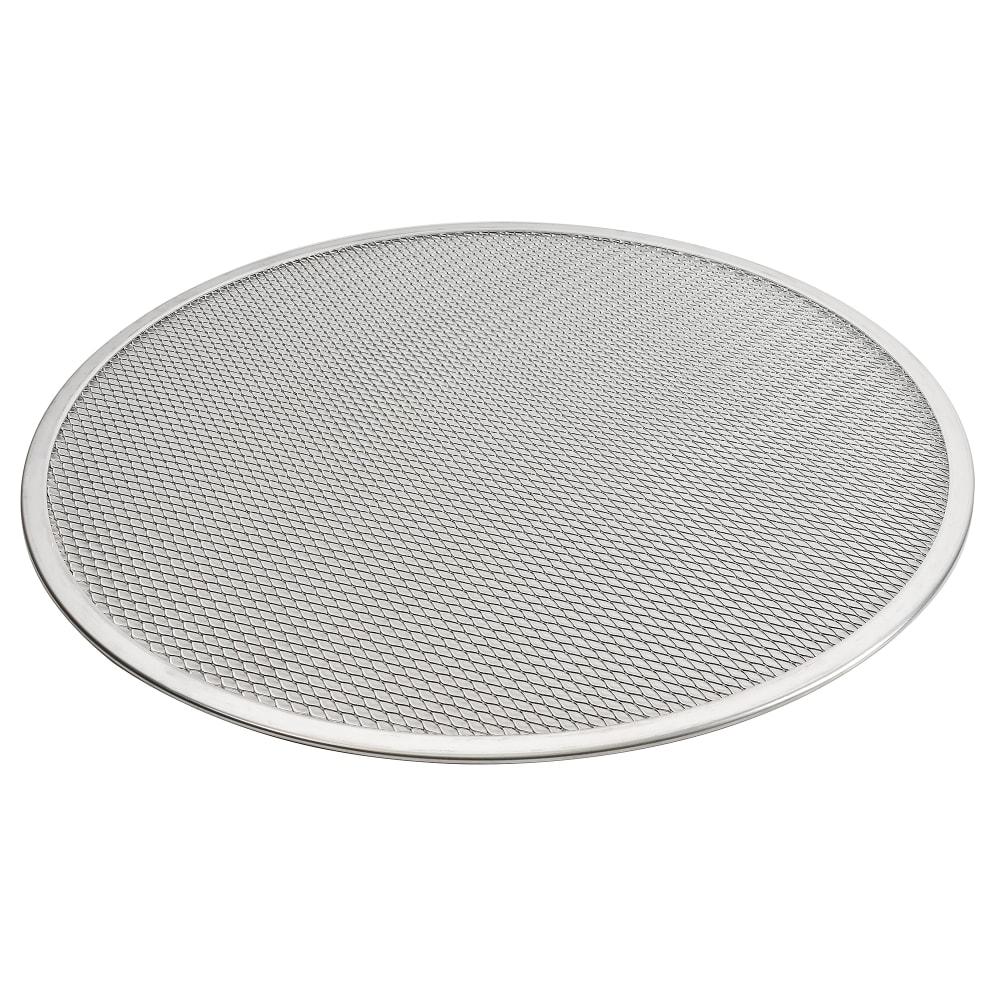 Winco APZS-18 18" Seamless Pizza Screen, Aluminum