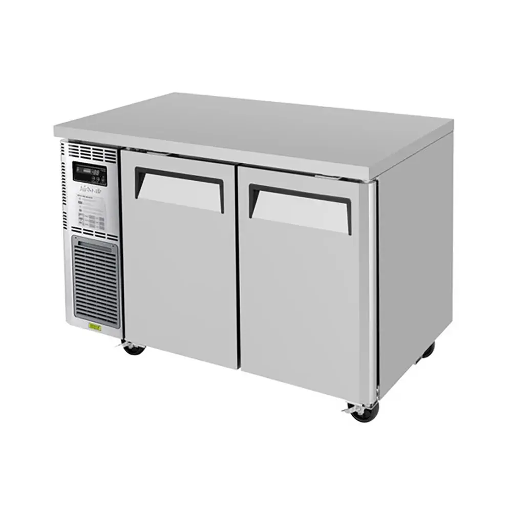 Turbo Air JUF-48-N 47 1/4" W Undercounter Freezer w/ (2) Sections & (2) Doors, 115v
