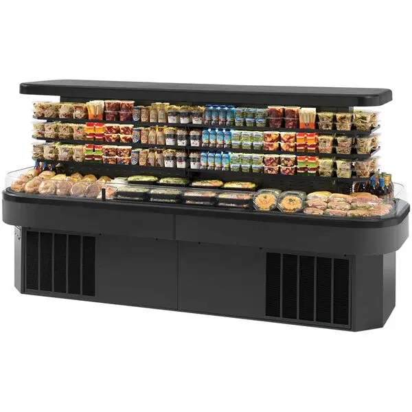 Federal Industries EIMSS60SC-3 Elements 60" Refrigerated Self-Serve Island Air Curtain Merchandiser