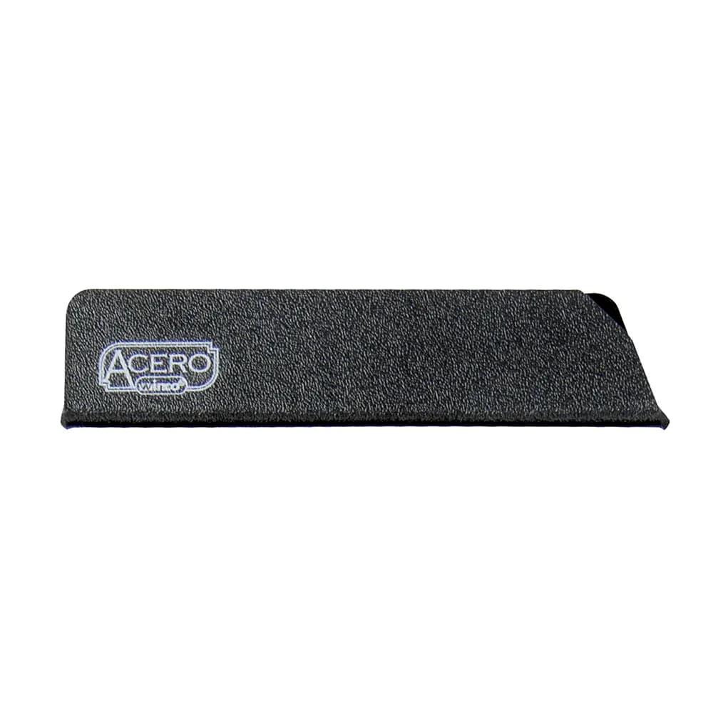 Winco KGD-41 Knife Guard for 2 1/2" to 3 1/2" Blade - 4" x 1", Plastic w/ Felt Interior