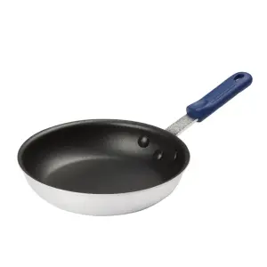 Winco AFP-7XC-H 7" Non-Stick Aluminum Frying Pan w/ Solid Silicone Handle