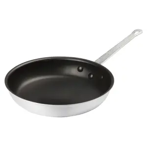 Winco AFP-10XC 10" Aluminum Frying Pan w/ Solid Metal Handle