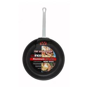 Winco AFP-14XC 14" Aluminum Frying Pan w/ Solid Metal Handle