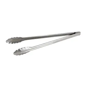 Winco UT-16 16"L Stainless Utility Tongs