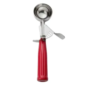 Winco ICD-24 Red #24 Disher - 1.75 oz