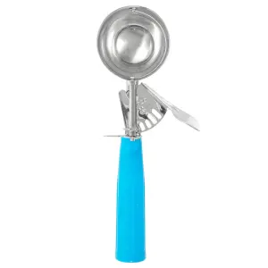 Winco ICD-16 Blue #16 Disher - 2.75 oz