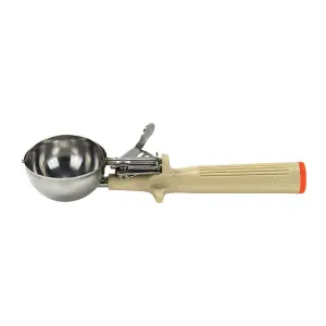 Winco ICOP-10 Ivory #10 Disher - 3.25 oz