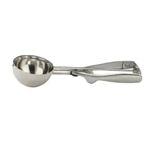 Winco ISS-10 Gray #10 Disher - 3.75 oz