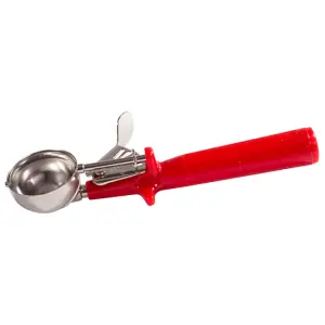 Winco ICOP-24 Red #24 Disher - 1.33 oz
