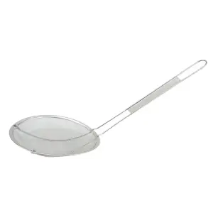 Winco MSS-6 6" Round Strainer w/ Single Coarse Mesh, Stainless