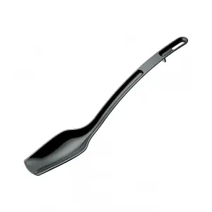 Winco CVBS-10K 10"L Solid Buffet Spoon w/ 3/4 oz Capacity - Plastic, Black