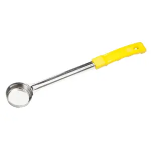 Winco FPS-1 1 oz Solid Food Portioner, 1 Piece, Yellow