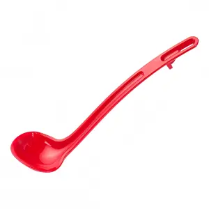 Winco CVLD-8R 3/4 oz Curv™ Ladle - Plastic, Red