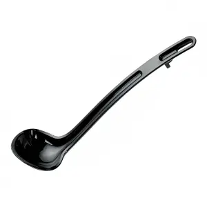 Winco CVLD-8K 3/4 oz Curv™ Ladle - Plastic, Black