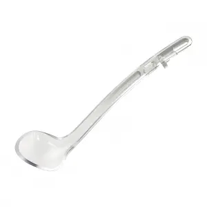Winco CVLD-8C 3/4 oz Curv™ Ladle - Plastic, Clear