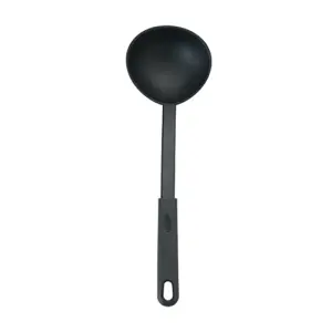Winco NC-LD 6 oz Ladle - Nylon, Black