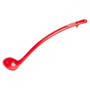 Winco CVLD-13R 1 oz Curv™ Ladle - Plastic, Red