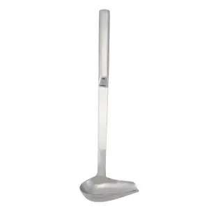 Winco BW-SP1 1 oz Ladle w/ Spout - Stainless Steel