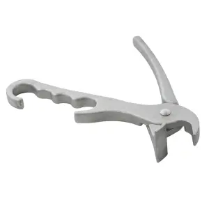 Winco PPG-8A 8" Pizza Pan Gripper - Heavy Duty, Aluminum