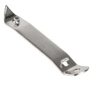 Winco CO-201 4" Bottle Opener/Can Punch, Nickel Plated