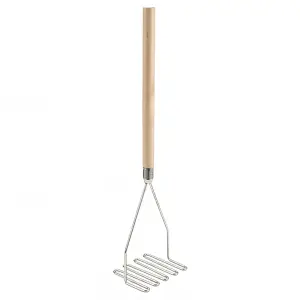 Winco PTM-18S Square Potato Masher, 4 1/2 x 17 3/4", Stainless
