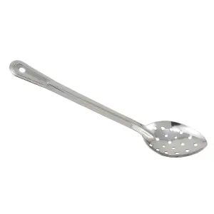 Winco BSPT-11 11" Perforated Basting Spoon, Stainless