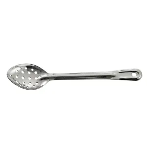 Winco BSPT-15H 15" Perforated Basting Spoon, Stainless