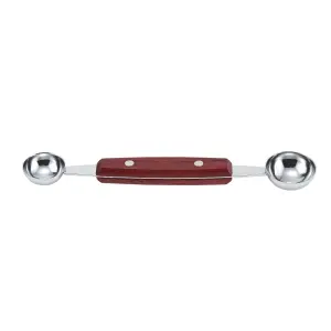 Winco MB-1 Double Melon Baller w/ Wood Handle