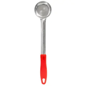 Winco FPS-2 2 oz Food Portioner, One-Piece, Solid, Red