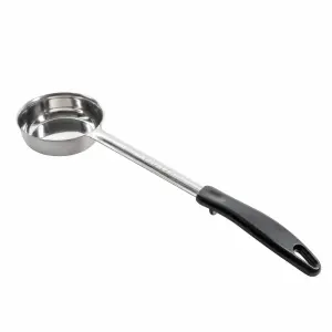 Winco FPS-6 6 oz Food Portioner, One-Piece, Solid, Black