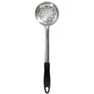 Winco FPP-6 6 oz Food Portioner, One-Piece, Perforated, Black