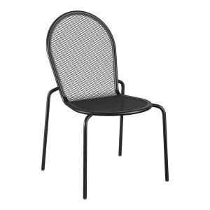Lancaster Table & Seating Harbor Black Outdoor Side Chair