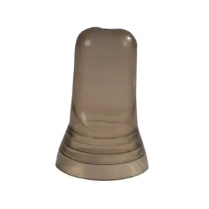 Winco PC-1 Universal Liquor Pourer Cover - Plastic, Smoke
