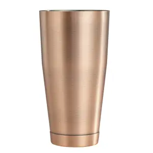 Winco BASK-28AC 28 oz Stainless Steel Shaker, Antique Copper Finish