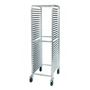 Winco ALRK-30BK 21"W 30 Sheet Pan Rack w/ 2" Bottom Load Slides