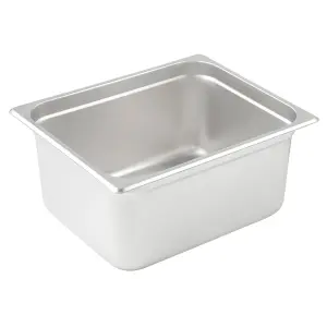 Winco SPJP-206 Half Size Steam Pan, Stainless