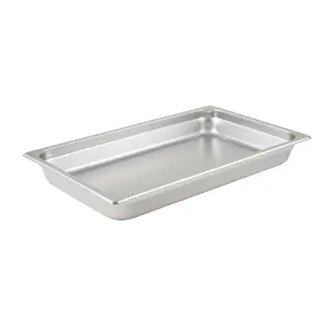 Winco SPJL-102 Full Size Steam Pan, Stainless