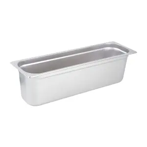 Winco SPJL-6HL Half Size Long Steam Pan, Stainless