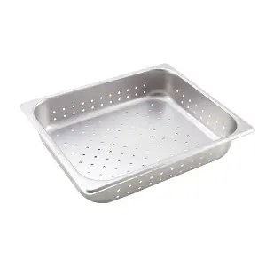 Winco SPHP2 Half Size Steam Pan, Stainless