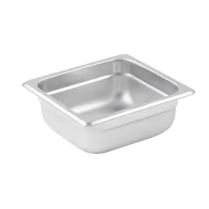 Winco SPJP-602 Sixth Size Steam Pan, Stainless