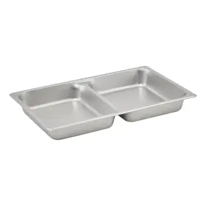 Winco SPFD2 Full Size Steam Pan, Stainless