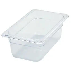 Winco SP7404 3 1/2"D Quarter Size Food Pan