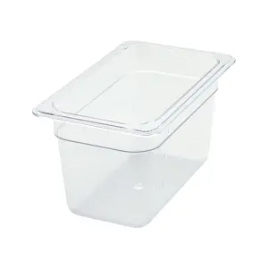 Winco SP7406 5 1/2"D Quarter Size Food Pan