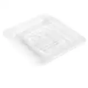 Winco SP7600S Poly-Ware Food Pan Cover, 1/6 Size, Solid, Polycarbonate, NSF