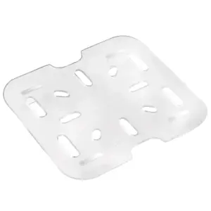 Winco SP76DS 1/6 Size Poly-Ware Food Pan Drain Shelf
