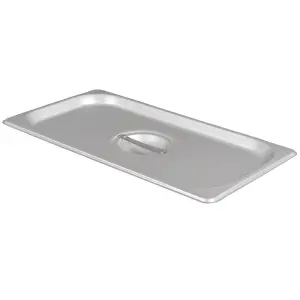 Winco SPSCT Third-Size Steam Pan Cover, Stainless
