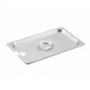 Winco SPCQ Fourth-Size Steam Pan Cover, Stainless